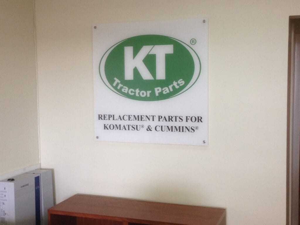 Tractor Parts Wall Signs