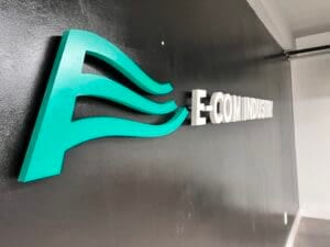 3d pvc offcie wall sign 4