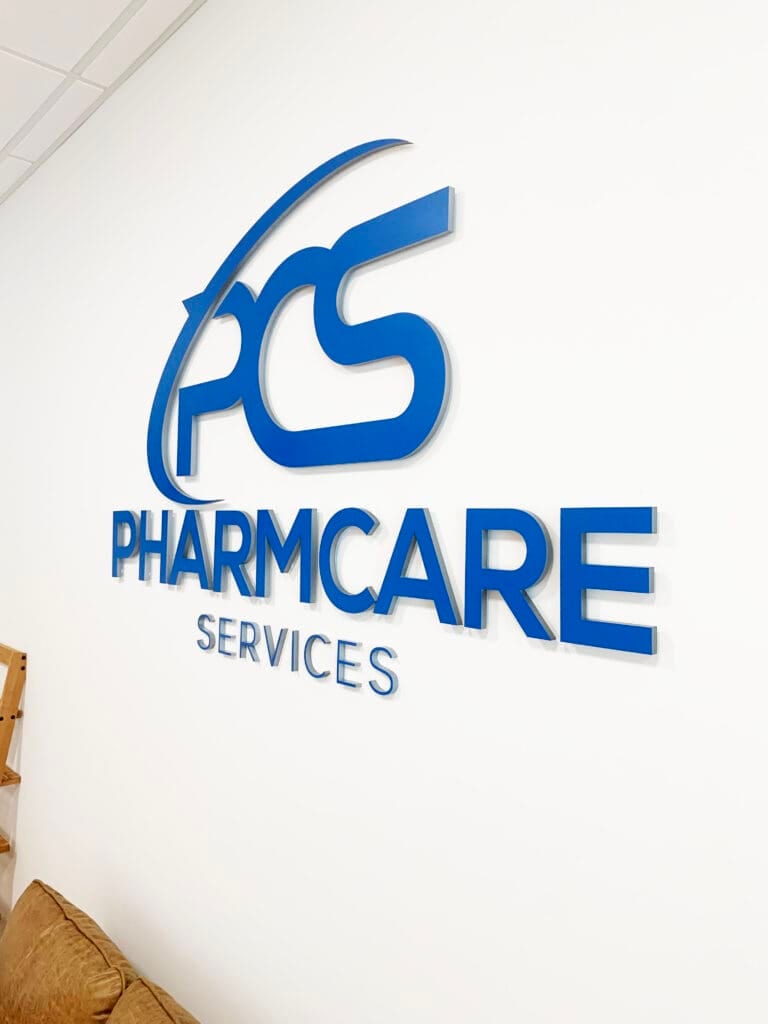 Acrylic two tone metal laminate acrylic