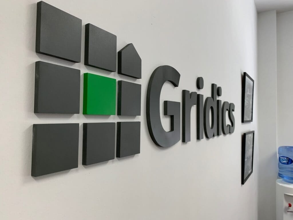Gridics PVC 3d office signs