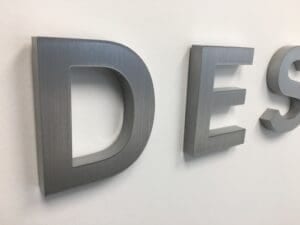 brushed metal 12 inch solid. 2