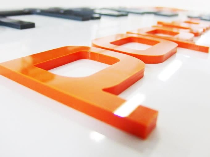 Home 36 gloss cut acrylic