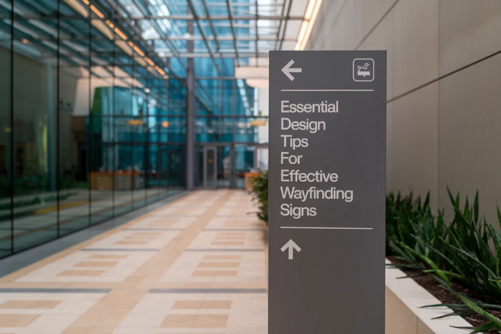 Essential Design Tips for Effective Wayfinding Signs 