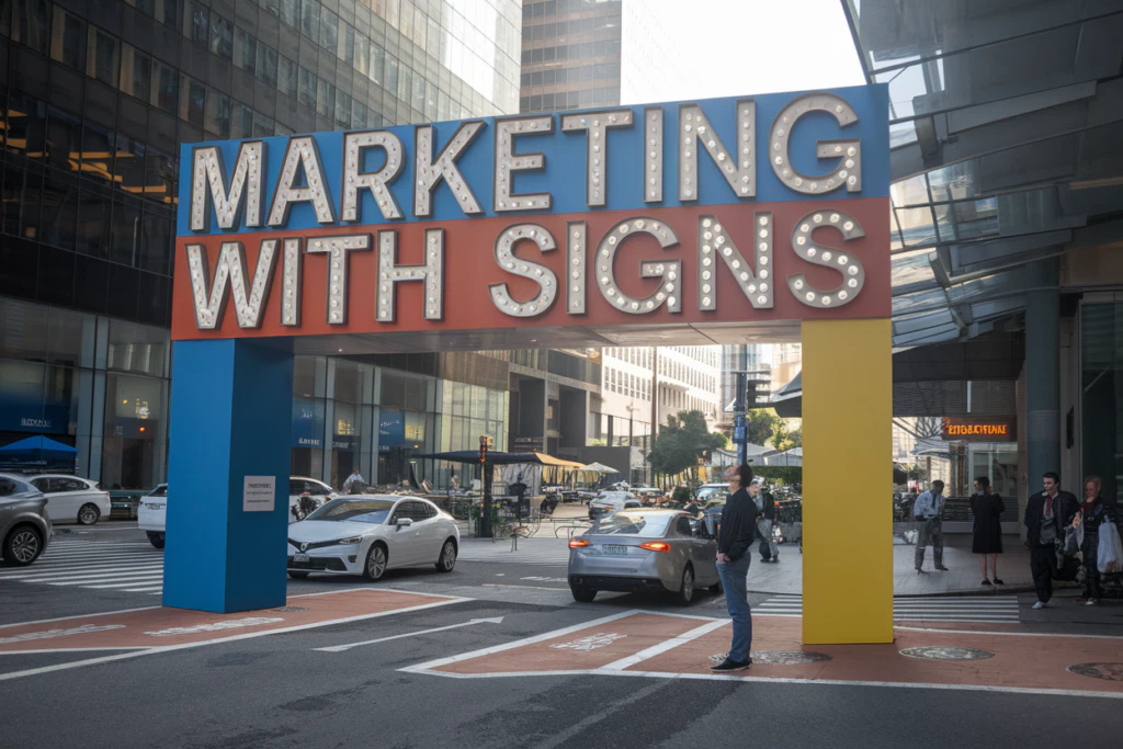Marketing with Signs: How to Strategize Placement for Maximum Impact 1 Marketing with Signs: How to Strategize Placement for Maximum Impact