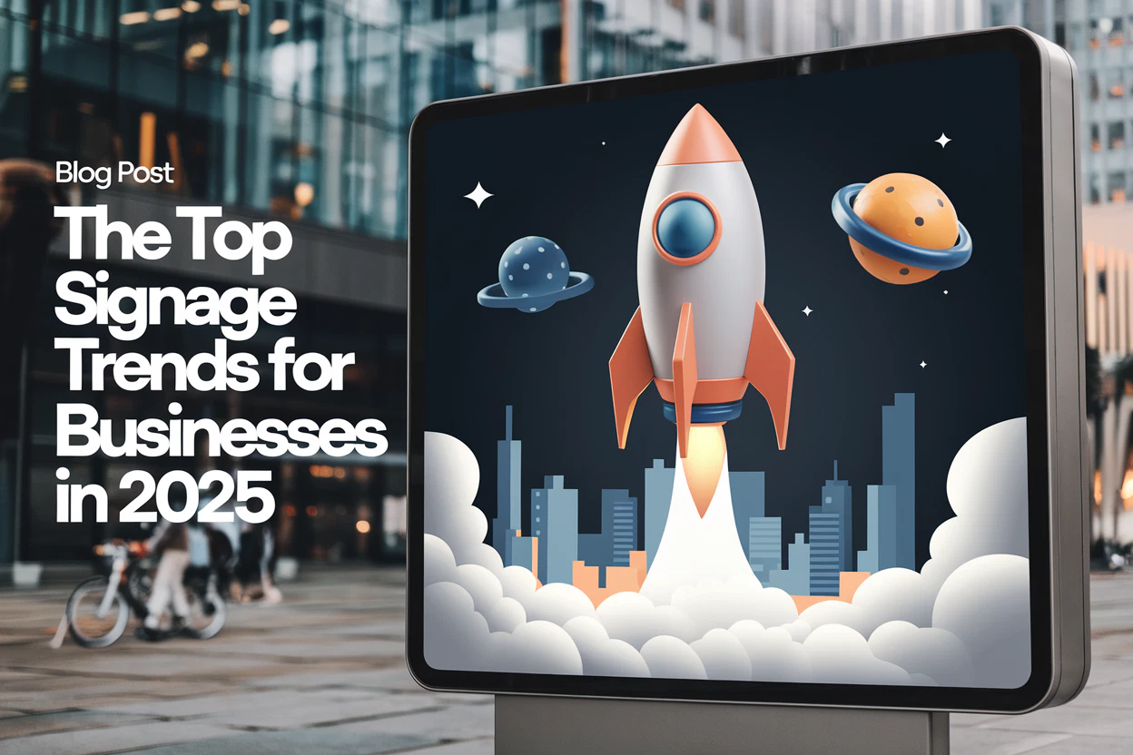 The Top Signage Trends for Businesses in 2025