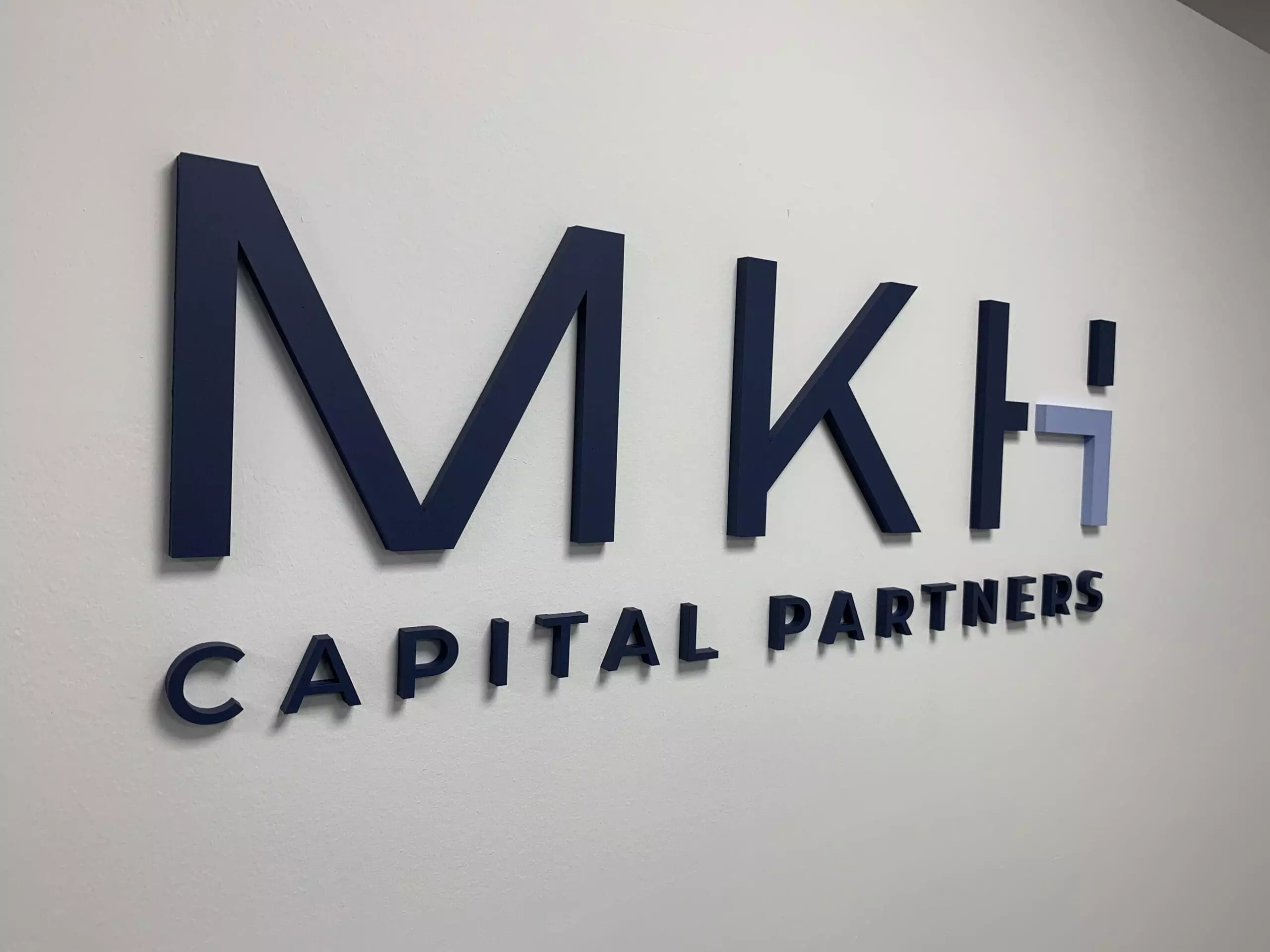 MKH Capital Partners Channel Letters