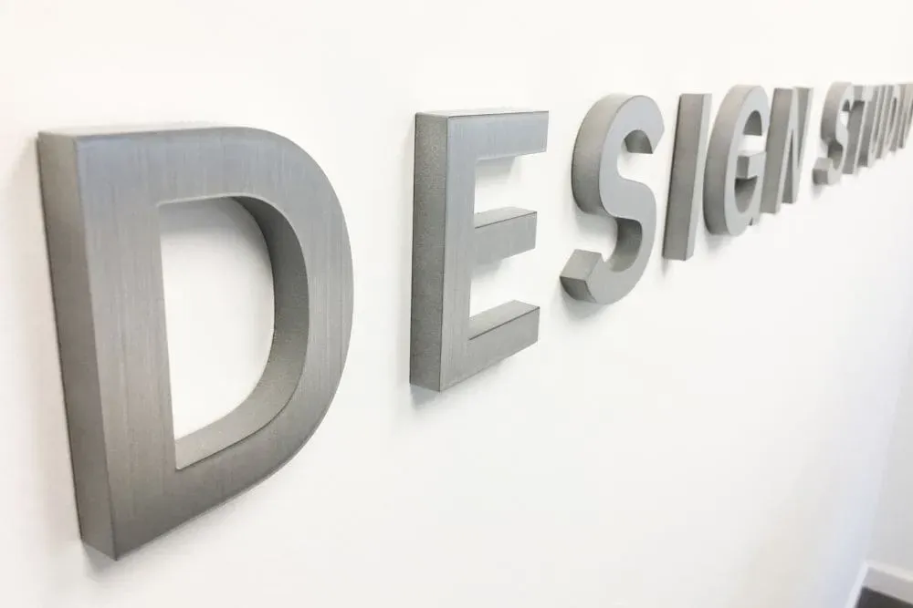 3D Letters & Signs 1 Design Studio Logo